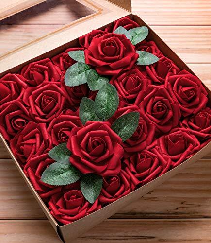 50 pcs Eternal  Red Roses